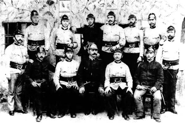 Gruppenbild und Gründungsfoto aus dem Jahr 1891