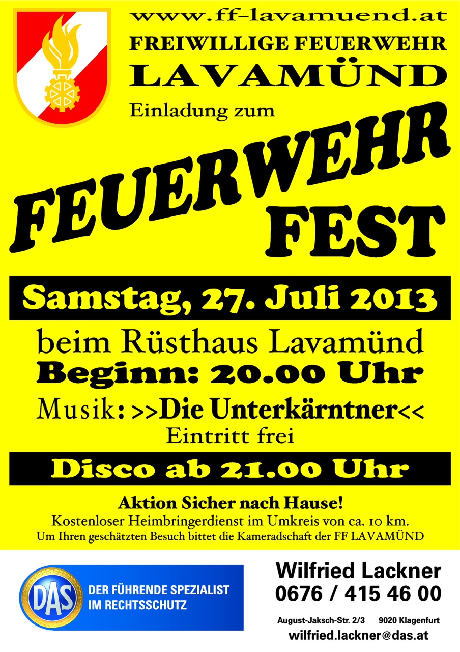 Feuerwehrfest 2013